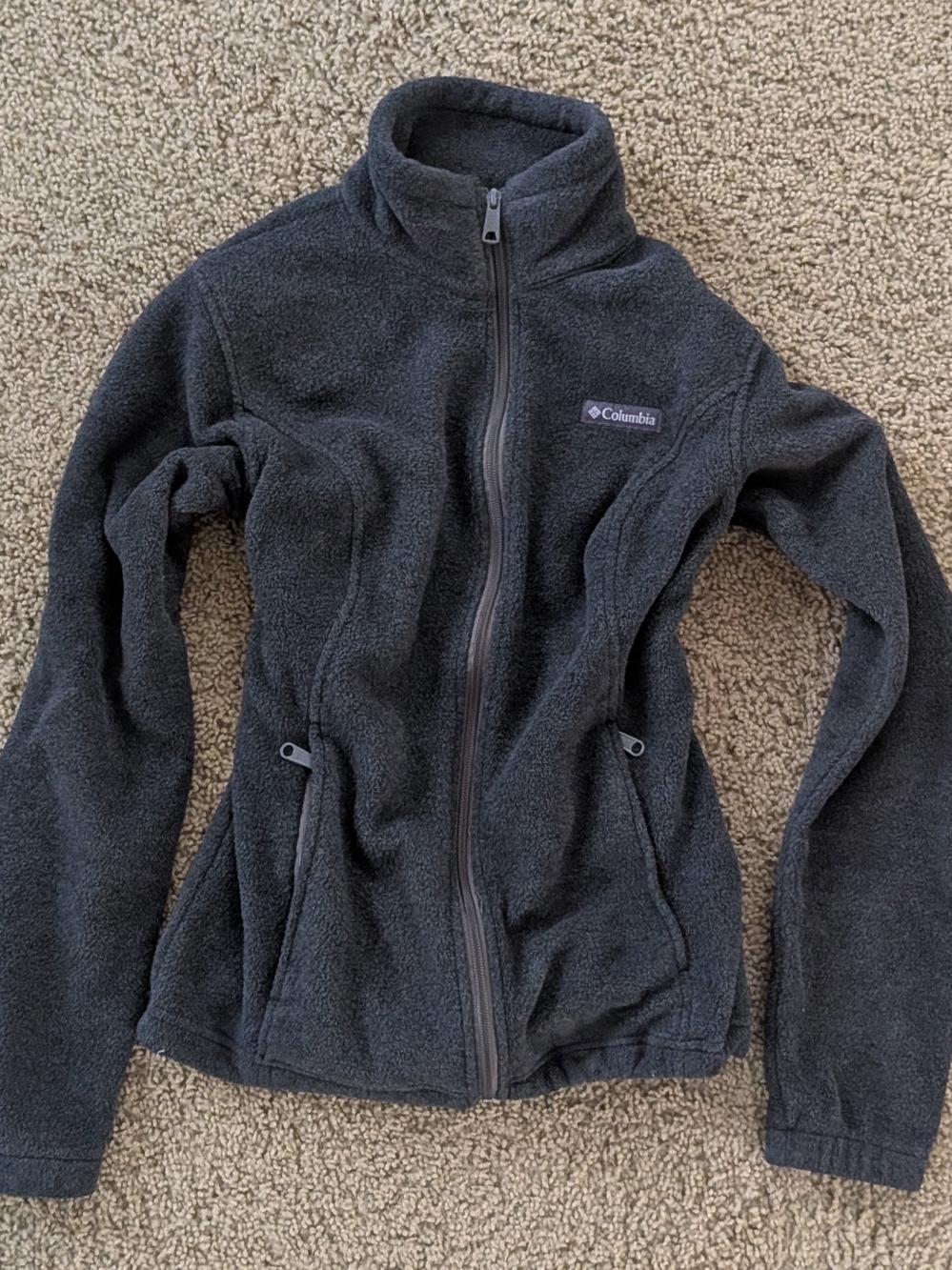Columbia Women's Full-Zip Black Fleece Jacket
